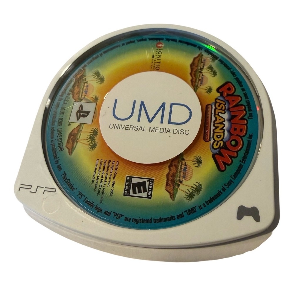 Rainbow‎ Islands Evolution Sony PSP UMD Game Disc Only Original
